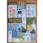 Fairytale in Blue Applique Panel