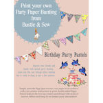 Birthday Party Bunting