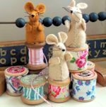 Cotton Spool Mice