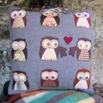 Owls in Love Applique