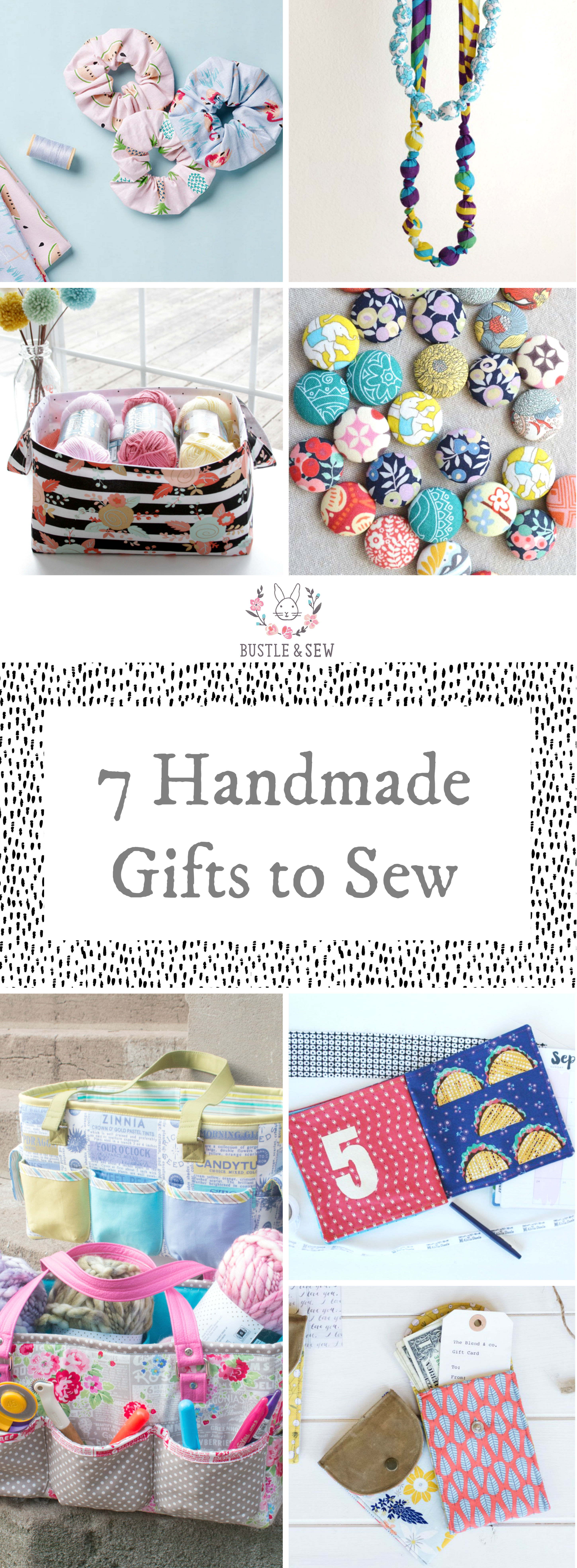 7 Free Patterns for Gifts to Sew
