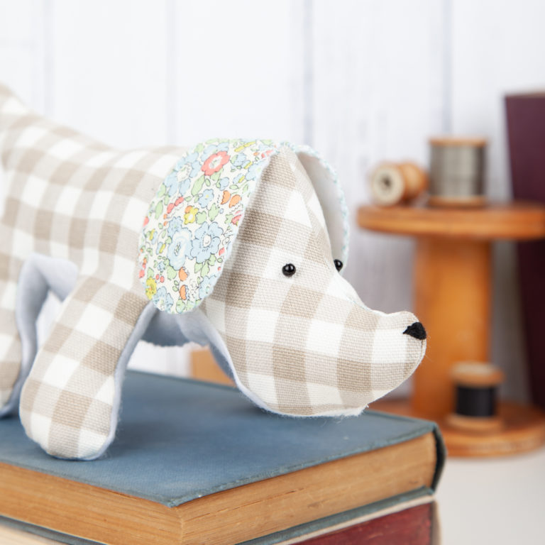 Humphrey the Toy Dog Kit – Bustle & Sew