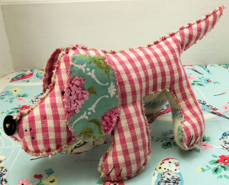 Humphrey the Hound a Free Pattern Bustle & Sew