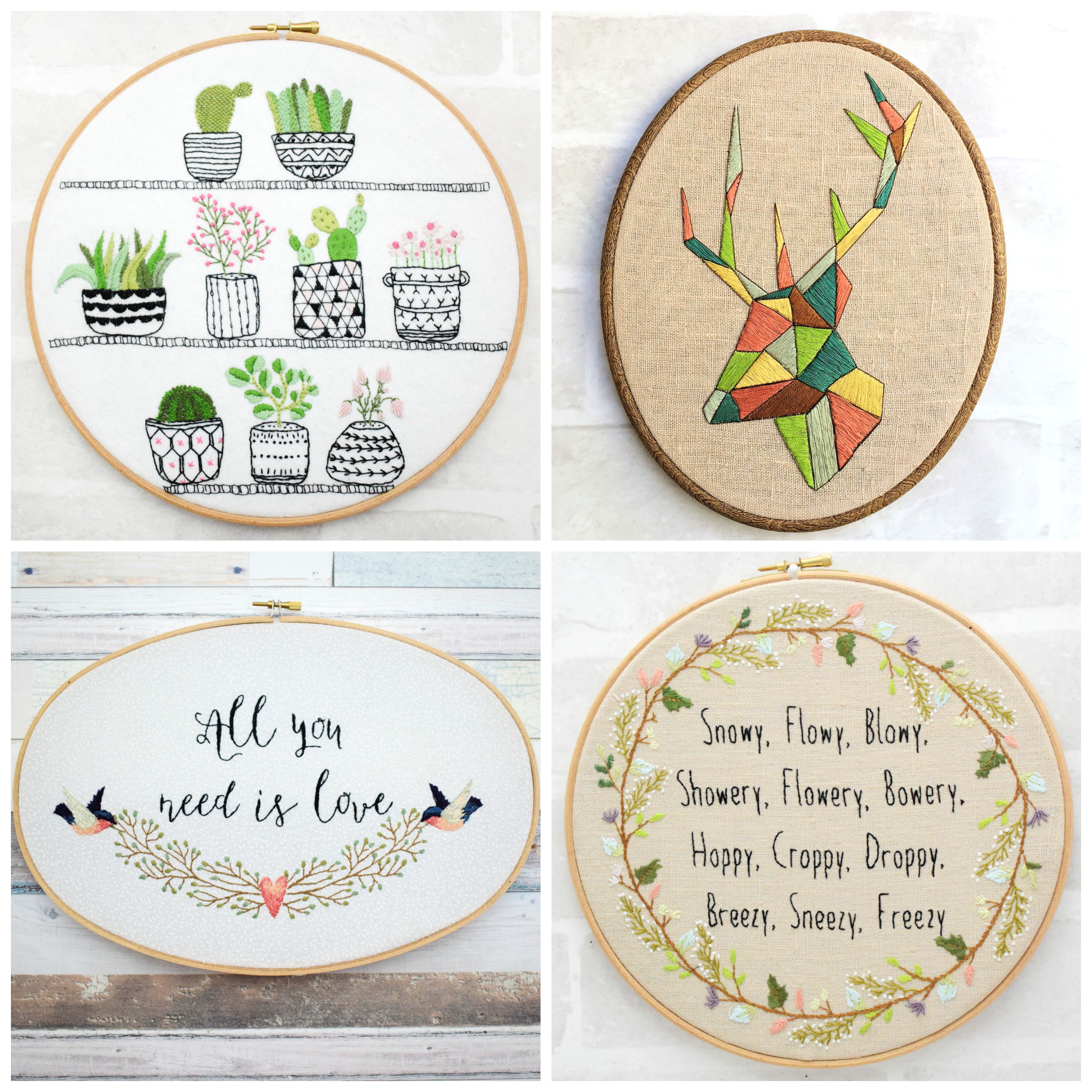 Embroidery by Bustle & Sew
