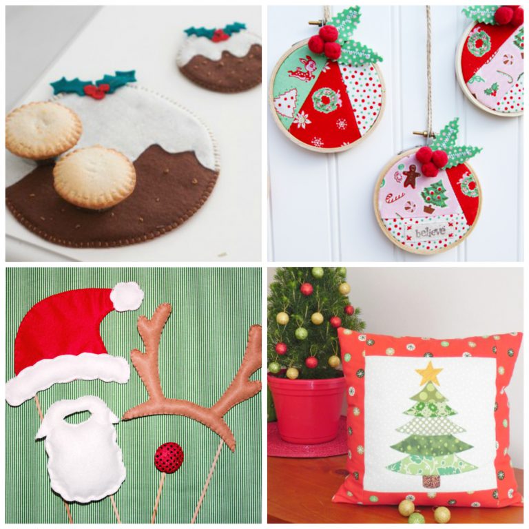 7 Free Christmas Sewing Tutorials we think You'll Love! – Bustle & Sew